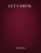 Let's Drink TTB choral sheet music cover